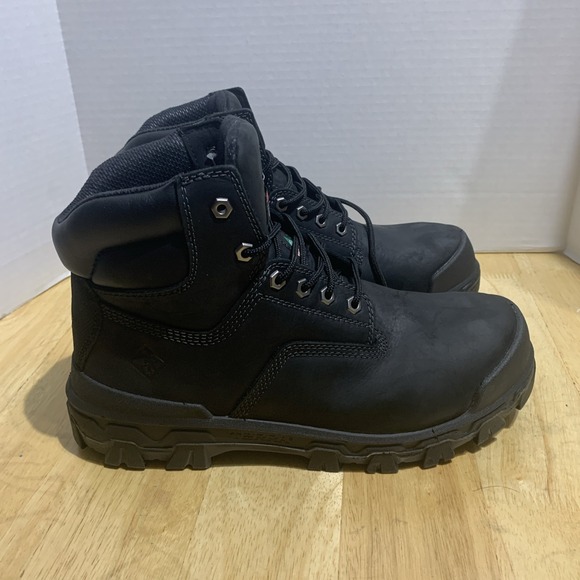 Terra Work Boots Men Black 10-6-Inch Sentry 2020 Composite Toe (TR0A4NQEBLK) - Picture 3 of 8